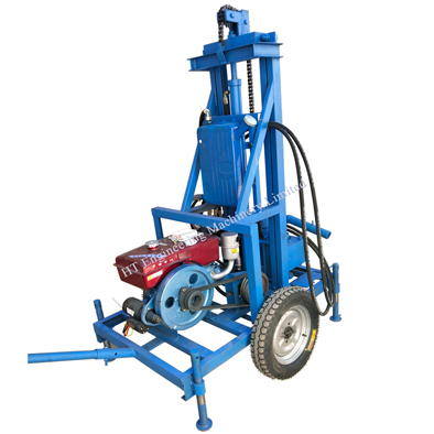 Portable Diesel Borehole Water Well Drilling Rig Machine Wholesale