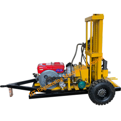 HT-W180 Water Well Drilling Rig 180 Bore Hole Mining Drill Rig For Quarry