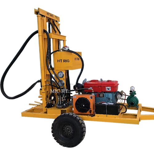 HT-W180 Water Well Drilling Rig 180 Bore Hole Mining Drill Rig For Quarry