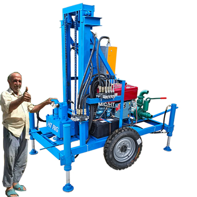 China Hydraulic Diesel Water Well Drilling Rig Machine