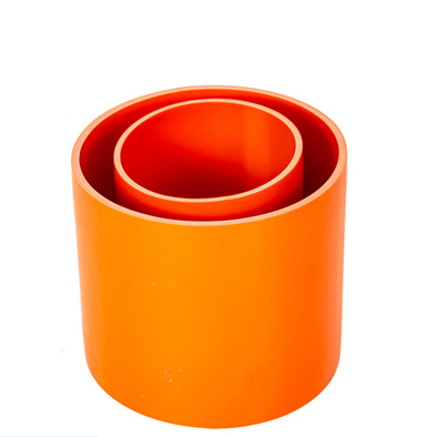 CPVC power pipe manufacturer wholesale red land buried high -voltage wire cable lumps and pipeline communication penetration plastic pipe supply