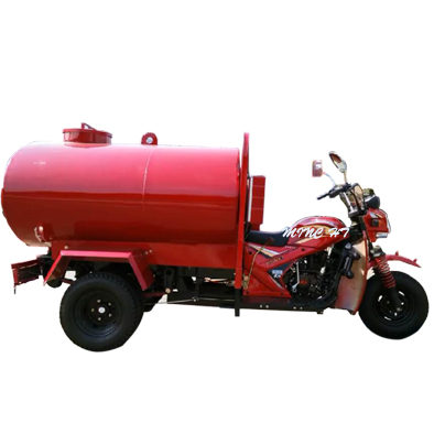 Africa gas powered water tank on wheels five wheeler new design 250cc water tank tricycle