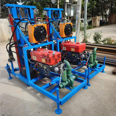 Borehole agua pozo máquina de plataformas de perforación rotatorias precio