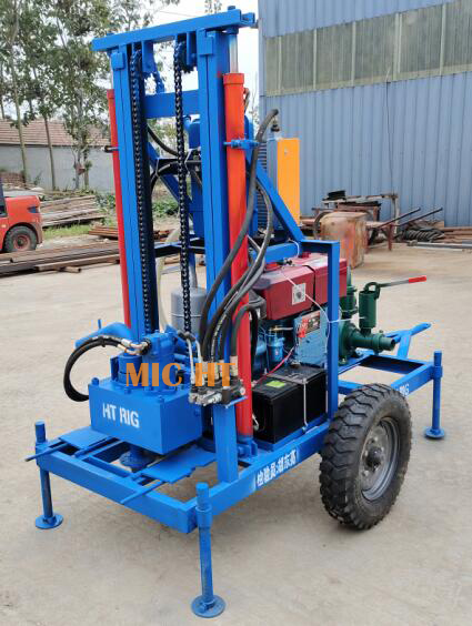 water borehole drilling rig