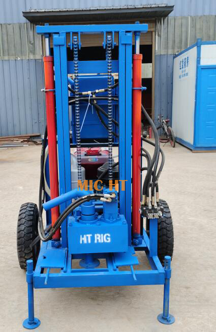 portable water well drilling rig, portable water well drilling machine
